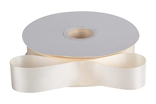 Double Faced Satin Ribbon, 38mm X 91M, Solid Polyester Ribbon for Gift Wrapping Crafts, Wedding Party Ceremony Decoration - Image 3