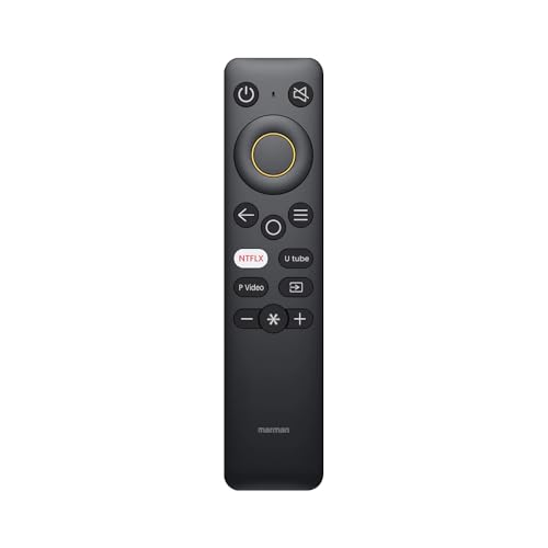 Image of marman Compatible with Realme Smart Tv Remote Control Suitable for Full HD LED Android TV Non Voice Command with Hotkeys - Pairing Not Required - Match Key By Key with Original Remote
