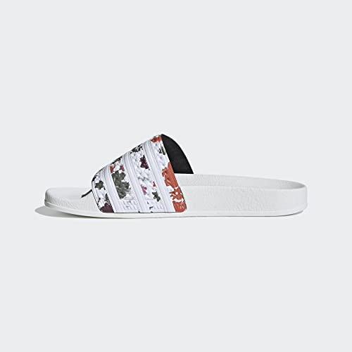 Image of adidas Womens Adilette Slide Casual Sandals Casual - Orange