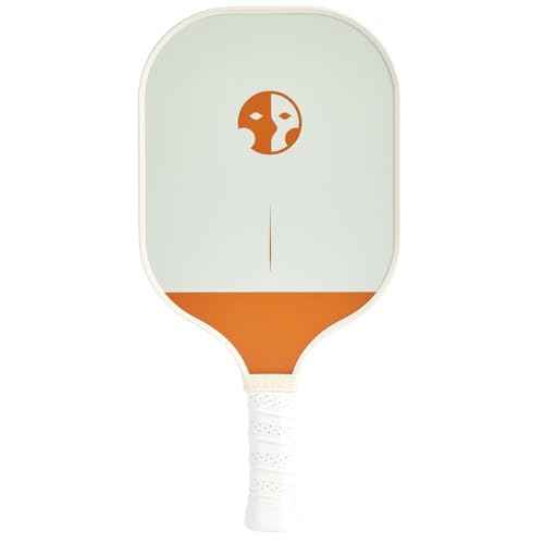 The Helios Pickleball Paddle - Rust | Particle-Printed Carbon Fiber Surface with 13mm Reactive Honeycomb Core | 8oz, Beginner to Intermediate Level Paddle for Power & Consistency | USAP Approved