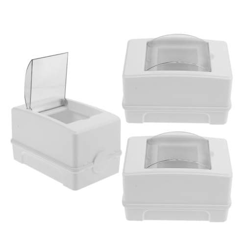 Image of 3 Pcs Power Distribution Box, Waterproof Din Rail Enclosure