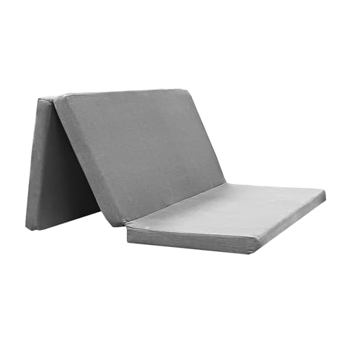 K´Foam Store Colchón Plegable con Viscoelástica Camper para Berlingo, Partner, Kangoo, Dokker, Caddy, Doblo, Transit Connect, NV200, Gris