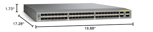 Image of Cisco Nexus N3K-C3064PQ-10GX 48-Port SFP+ Layer 3 Managed Switch w / Dual PSU (Renewed)