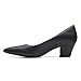 Clarks Collection Women's Teresa Step Pump, Black Leather, 9 Medium US