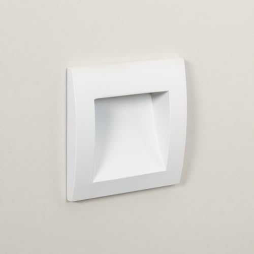 Baliza exterior LED 4W en aluminio Leif con diseño arquitectónico 4