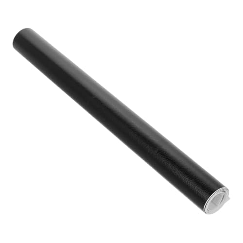 Sosoport Film Adhésif Noir Texturé En Pvc 30x100cm Pour Tableau De Bord Voiture, Covering Intérieur, Protection Console Centrale, Film De Personnalisation Automobile