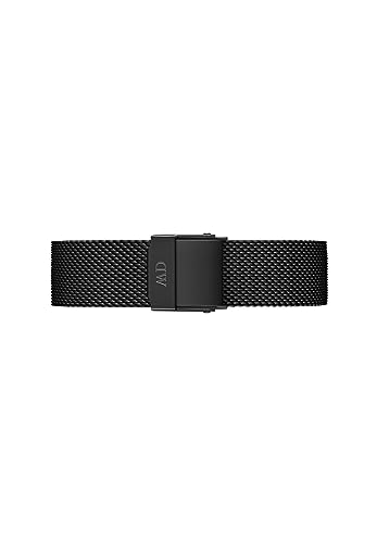 Daniel Wellington Petite Ashfield Watch, Matte Black Mesh Bracelet
