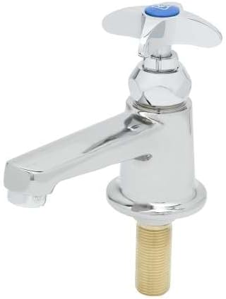 Sill Faucet, 1/2" Nps Male Shank, 1.2 Gpm Aerator, 4-1/8" Outlet To Center