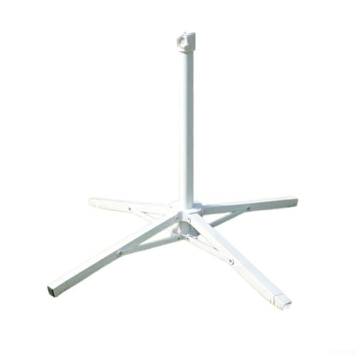 Base de parapluie pliable compacte en acier 4 points pour extérieur