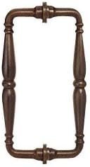 C.R. LAURENCE V1C6X60RB CRL Oil Rubbed Bronze 6" Victorian Style Back-to-Back Pull Handle