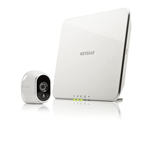 Arlo | Caméra de surveillance Wifi Sans fils, Pack de 1 HD Jour/Nuit, Etanche IP65, Intérieur/Extérieur, Fixation Aimantée - Stockage gratuit dans le Cloud...