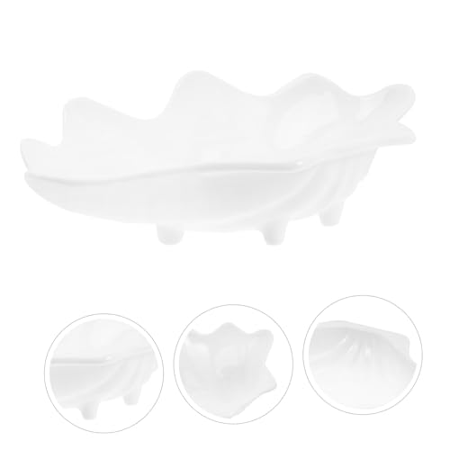 Assiette de service coquillage en céramique pour vos buffets dînatoires