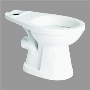 SANIFLO 87 Toilet Bowl Elongated,w/Seat,White