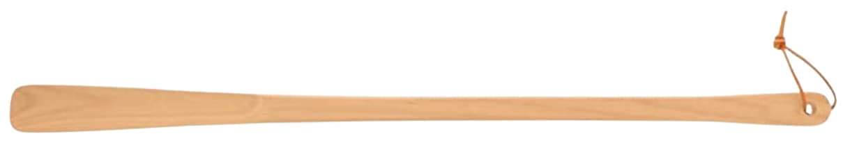 teemando® 10 calzadores largos de 63 cm, de haya engrasada, zapatos de calzado, zapatos de forma rápida y suave