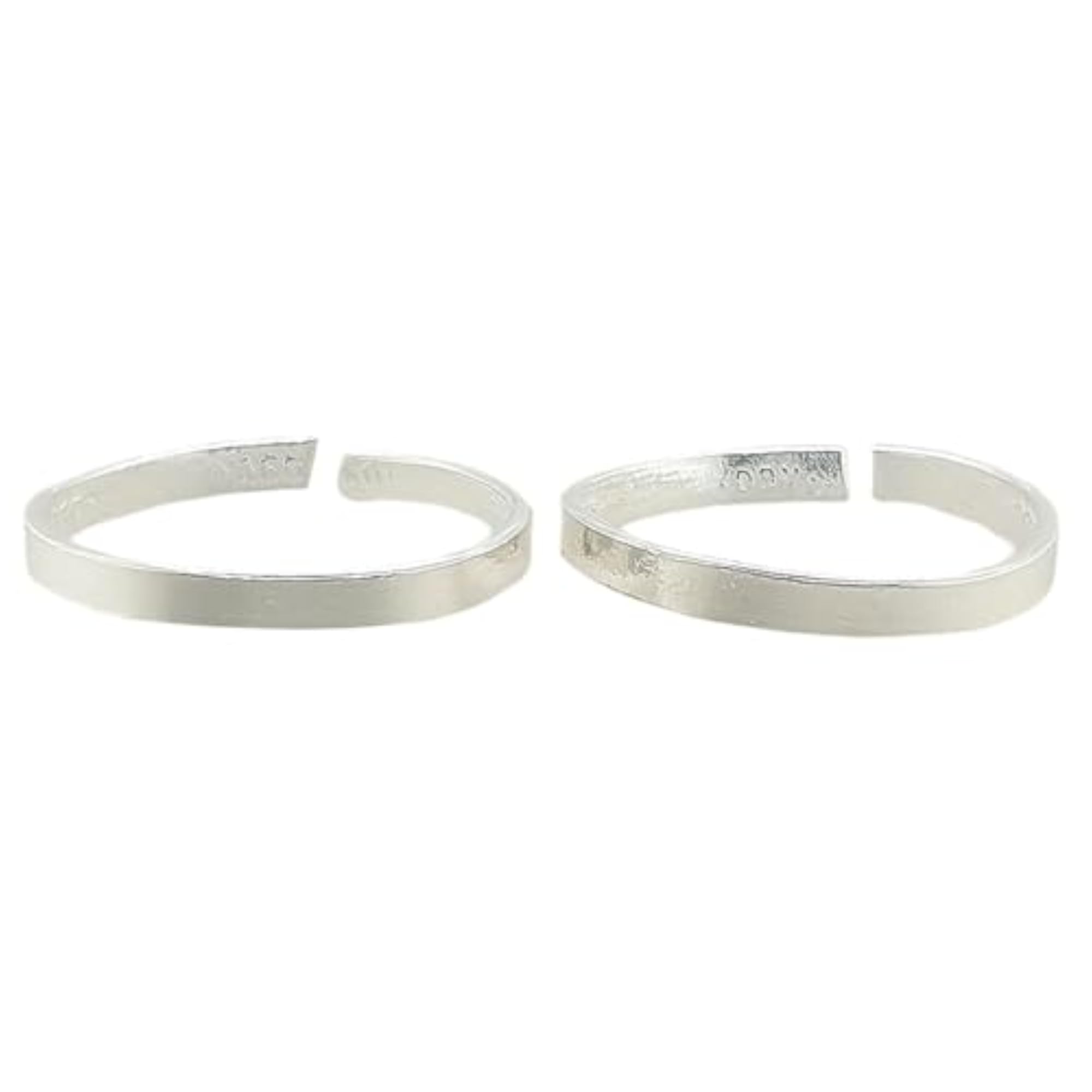 Women's Exclusive Pure 925 Silver Toe Ring Pack of 2