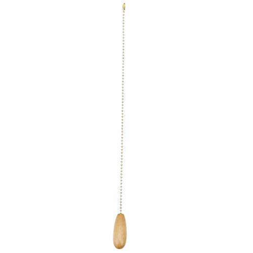 Image of CHICTRY 4Pcs Wooden Ceiling Fan Chain Pulls Pendant Vintage Pull Chain Extension for Ceiling Light Lamp Fan Decoration Home Wedding Decor Ornament Wood Color One Size