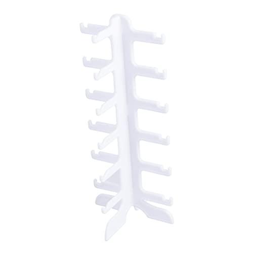 FUNOMOCYA 6 Sunglasses Display Rack Sun Glasses Shelf Brackets Show Rack Glasses Display Stand Eyewear Retail Rack Eyeglass Holder Stand Sunglasses Rack Storage Rack Eyeglasses Organizer