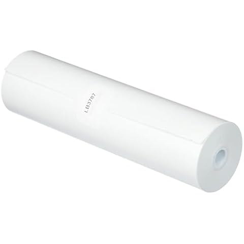 ECG Paper Depot LB3787 8.5in Premium Direct Thermal Paper, Continuous Roll (6 roll pack), For use with PocketJet Printer Series, Compatible with BrotherPocketJet Printer Series Cover