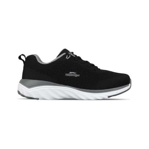 Slazenger Women's Jenson Trainers in Black/White Cover
