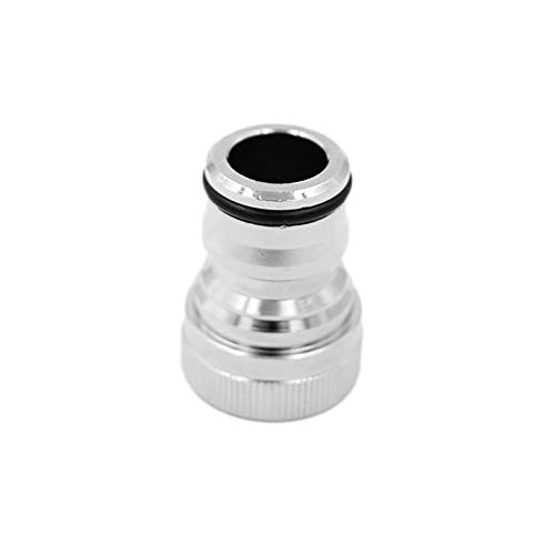 SpiceFlow Geräteanschlussstück/Wasserhahnverbinder | Chrom/Messing | 3/4 Zoll Innengewinde | 3/4 Zoll Profi Gardena kompatibel