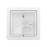 Dachfenster Vent, 40x40cm Dachluke Wohnwagen, Dachfenster Caravan Geschlossen Dachfenster für Wohnwagen, Wohnmobil, Caravan