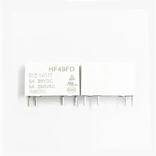 Relais HF49FD 012-1H11T 12V isolation électrique stable 5A