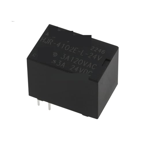 Relais HJR-4102E-L-5V miniature à 5 broches pour circuits imprimés CC