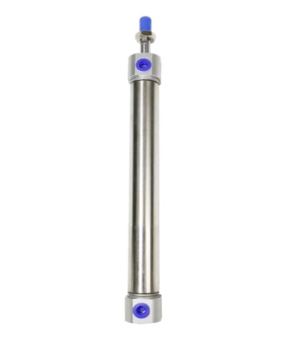 Mini vérin pneumatique acier inoxydable MG40-500S contre l'usure mécanique précoce
