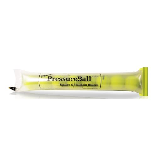 PressureBall Pressure Pressure Ball Pádel y Tenis: prolonga la Vida útil de Las Bolas, conserva y recupera la presión de Las Bolas de pádel a 14 PSI con Este Tubo presurizador