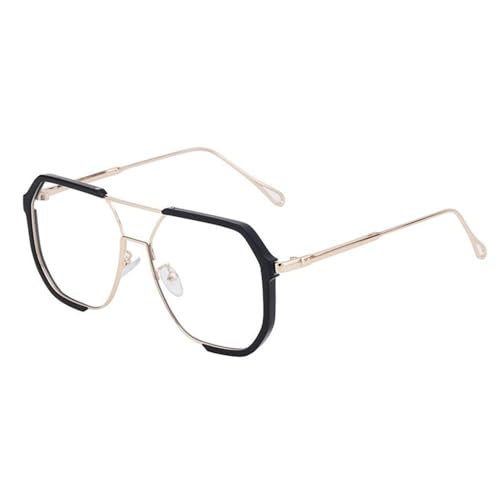 Lunettes de soleil monobloc anti-éblouissement à large pont rétro
