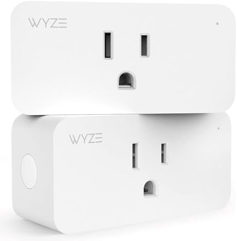 Smart Plug by Wyze Lifestyle, 2.4GHz Smart Home Wi-Fi Plug Outlet...