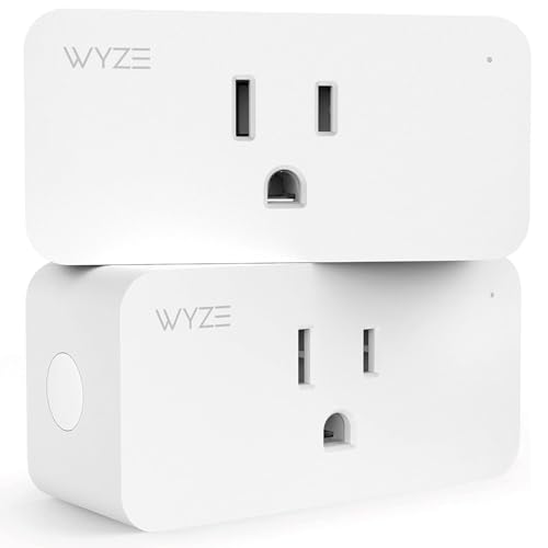 Smart Plug by Wyze Lifestyle, 2.4GHz Smart Home Wi-Fi Plug Outlet...