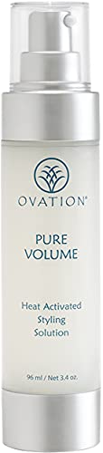 Ovation-Hair-Pure-Volume-Heat-Activated-Styling-Solution-Volumizing-Hair-Serum-for-All-Hair-Types-324-oz-Instant-Hair-Volumizer-and-Bounce-After-Blow-Dry-With-Vitamin-E-Omega-Fatty-Acids Ovation Hair Pure Volume Heat Activated Styling Solution - Volumizing Hair Serum for All Hair Types - 3.24 oz - Instant Hair Volumizer and Bounce After Blow Dry - With Vitamin E, Omega Fatty Acids