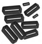 Miniatura 4 de Correas de repuesto de goma para correa de reloj, soporte de correa de reloj de silicona, correa de reloj, bucle de retención de banda de reloj