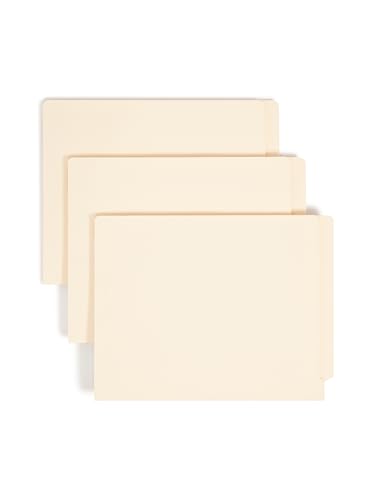 Folder,11 Pt.,1 Fastener,Letter, Manila