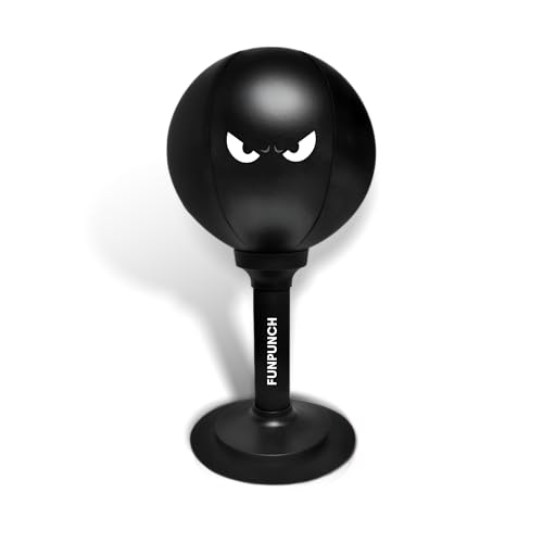 FUNPUNCH Rage Bag - Elite Boxing Training Mini Punching Bag for Advanced, Aspiring Boxers - Small, Portable Desk Punching Bag Punching Ball for Skills and Stress Relief - Fun Punch Portable Speed Bag