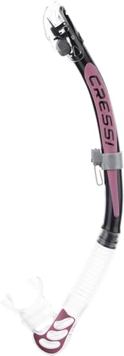 Cressi Ultra Dry/Epsilon Dry SPE - Snorkel seco para Buceo y Esnórquel