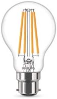 Philips LED Classic A60 Light Bulb [B22 Bayonet Cap] 10.5W - 100W Equivalent, Warm White 2700K, Non Dimmable