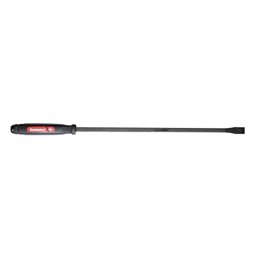 Image of Mayhew Tools 60145 Dominator Pry Bar, Red, 25 inch Straight | Fully Heat-Treated Steel, Strikeable Cap & Shock-Absorbing Ergonomic Handle