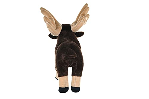 Wild Republic Moose Plush, Stuffed Animal, Plush Toy, Gifts for Kids, Cuddlekins 12" - Image 4
