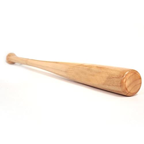 Bate de béisbol de madera de 24 pulgadas con agarre ergonómico de práctica