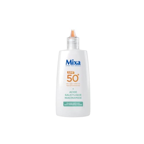 Mixa - Fluide Quotidien Anti-UV & Anti-Imperfections - SPF 50+