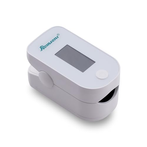 Image of Romsons Oxee Check Finger Pulse Oximeter | OLED Display | SPO2 & pulse rate display for Respiratory Care