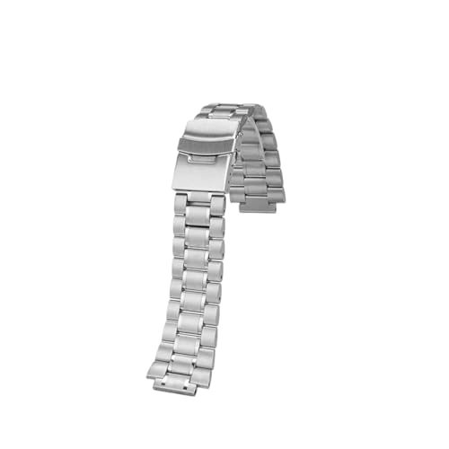 Bracelet montre acier inoxydable pour Adventure T2N720 boucle deployante argent noir