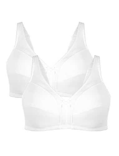 Image of Bestform Women's Comfortable Wireless Cotton Bra with Unlined Seamed Cups 5006825