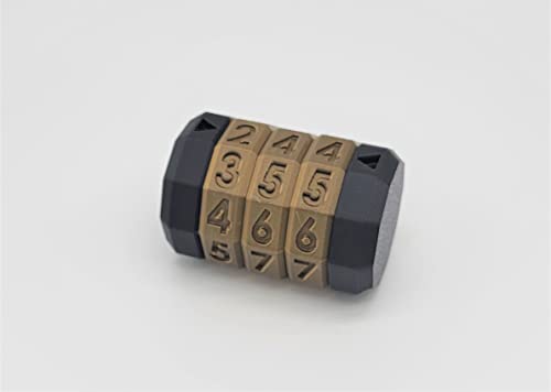 Life Counter for MTG - 3 Ring (Black Bronze, 3 dial)