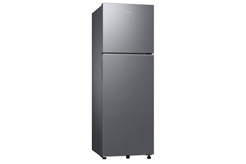 Image of Samsung 256 L, 2 Star, Bespoke AI, Convertible, Digital Inverter Frost Free Double Door Refrigerator (RT80H30U2THL, Silver, Matt Doi Metal, 2026 Model)