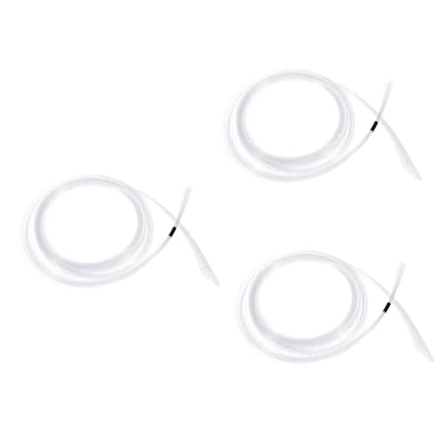 Uonlytech 3sets 3m Led Fiber Optic Light Curtain Fiber Optic Decorations for Party Centerpieces 50pcs*3