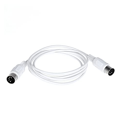 Toddmomy Music Editing Electronic Keyboard Connector Pin Compatible with Synthesizers Electric Pianos and Instruments for Stable Data Transmission