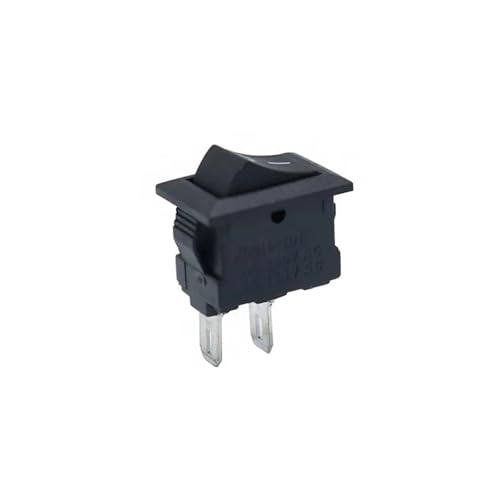 Interruptor balancin pequeño tipo conmutador rectangular ON-OFF de dos patillas 10 unidades 5